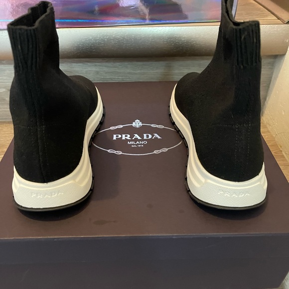 Brandnew Authentic Prada Sock Knit Sneakers - Picture 4 of 5